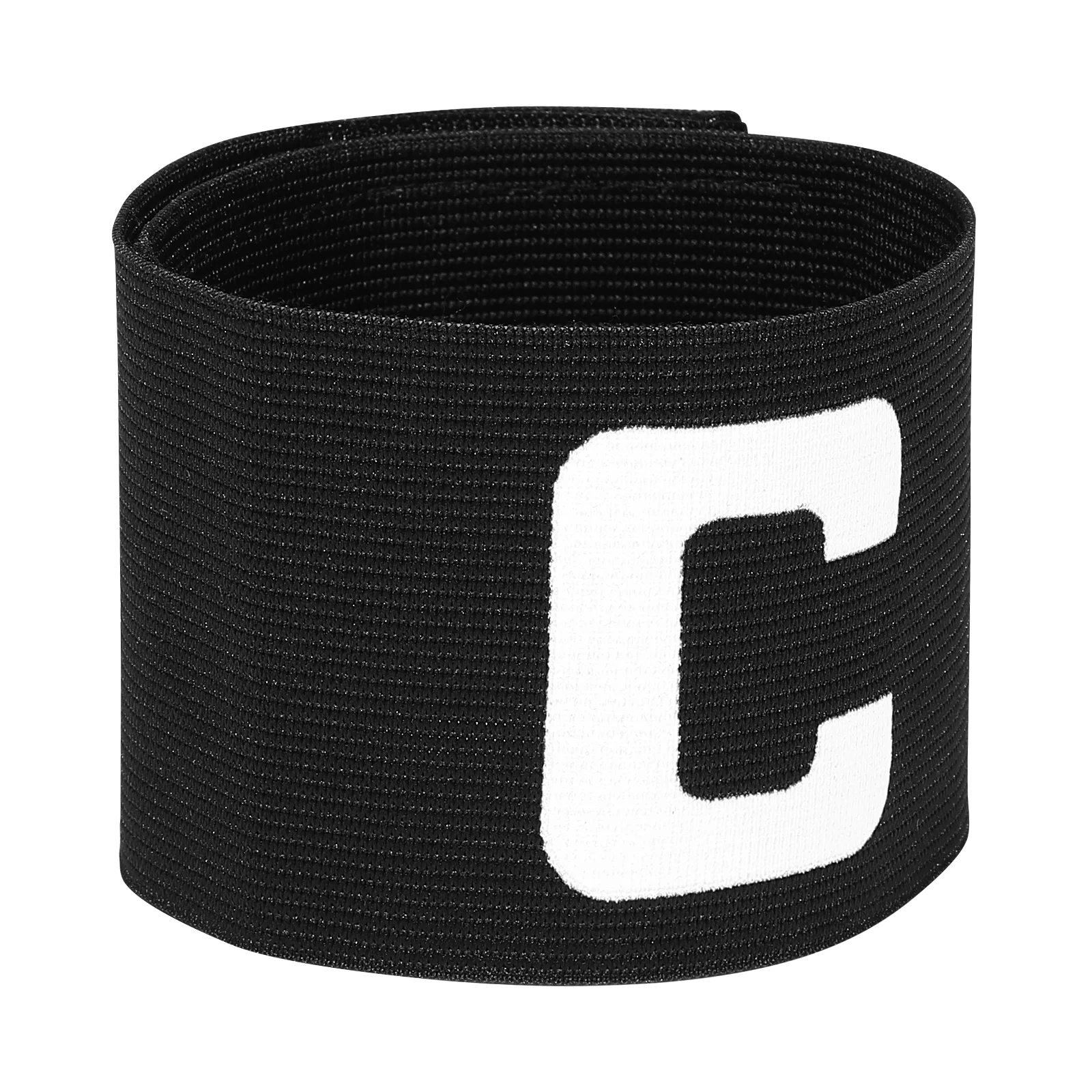 

1pc Soccer Captain Arm Band Adjustable C Armband Football Captain Arm Band (Random Color)