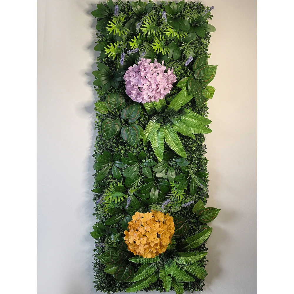 120cm * 40cm Hochzeits feier Haupt dekoration künstliche Pflanze Rasen Panel Wand für Wohnzimmer Hintergrund Spleißen dekorativ – Detail 7