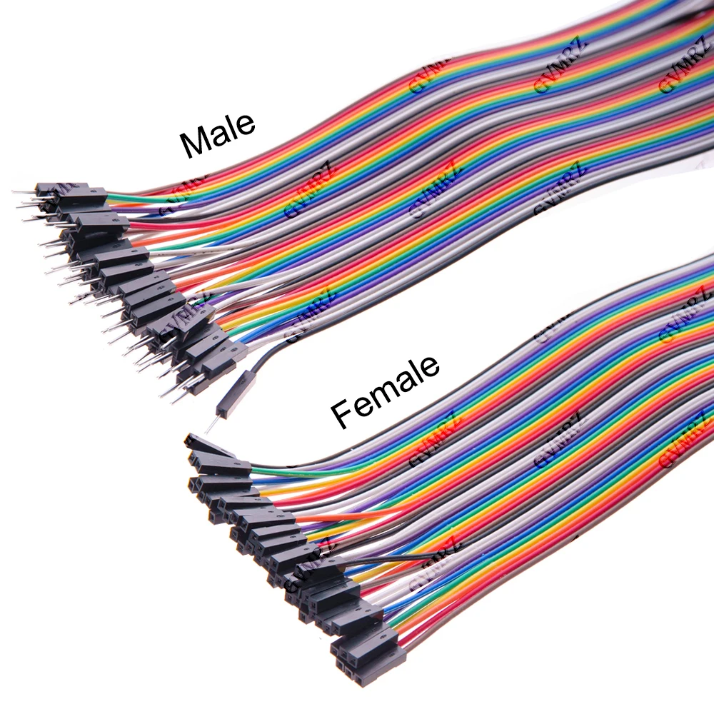 Female to Female Male to Male 10CM 20CM 30CM Dupont Cable Kit  Male to Female Jumper Wires for Arduino