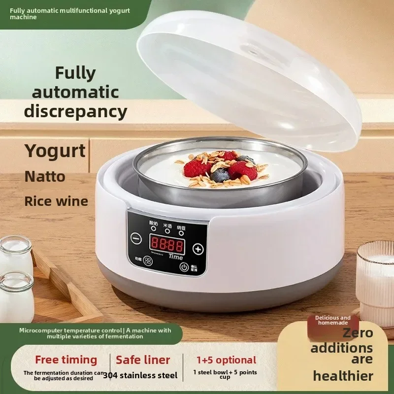 

Smart Automatic Mini Home Use Yogurt Maker Nano Bean Machine Multifunctional Self-Made Yogurt Nano Bean Rice Wine Machine