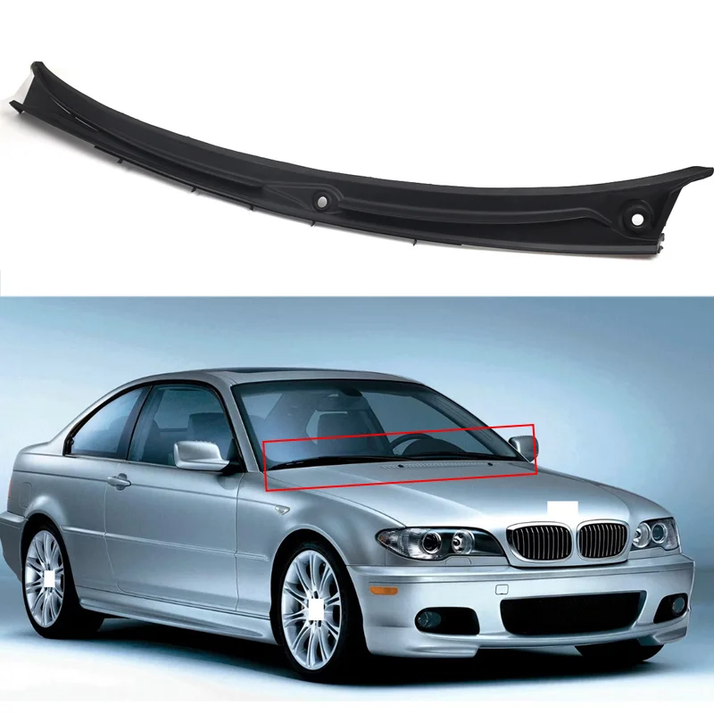 

For 2000-2006 BMW E Door Version Hood Water Deflector Windshield Wiper Plate Panel De Limpiaparabrisas Delantero Para Wiper Cove