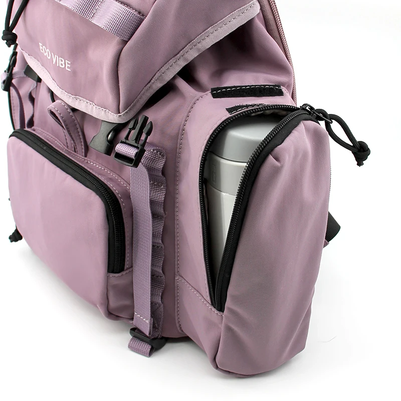 Flower Princess ECO VIBE 2025 Women's Backpack Original New Bag Fashion Simple Pink School Travel Backpacks Woman Bags for Woman