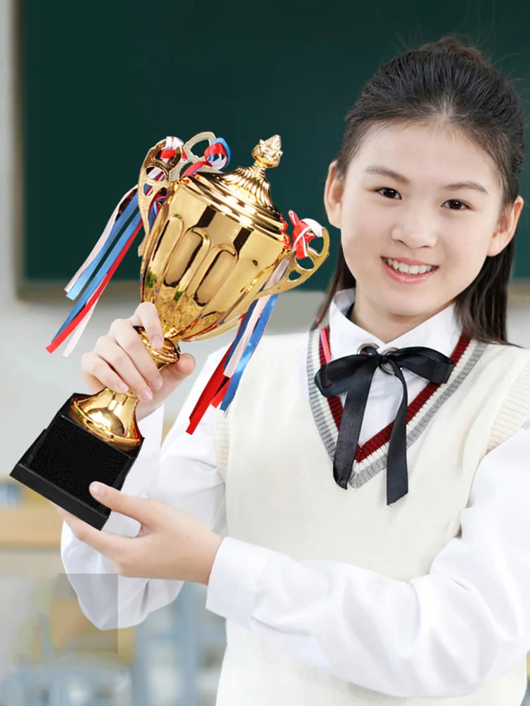 كأس الكأس الذهب الذهب الإنجاز الجوائز الكبيرة أكواب الكأس النحت الكؤوس للفائزين الأطفال والكبار