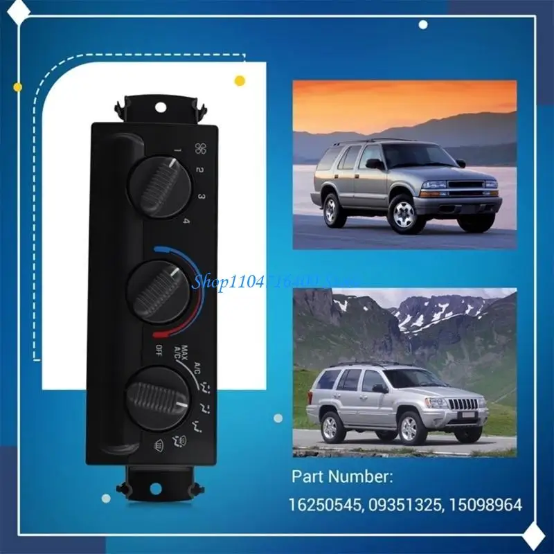 

y1gd Air Conditioning Heater Control Assembly For 16250545 09351325 15098964 Trucks