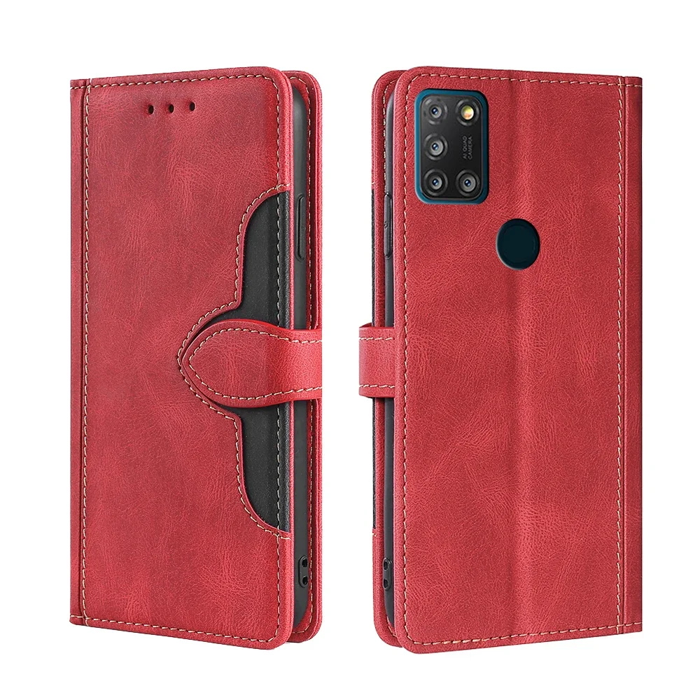 Flip Case for Alcatel 1 SE 1C 1V 2019 3X 1S 1B 1X 1A 5V 5 3 1B 1L 2021 2020 Cover Luxury Leather Wallet Book Card Fundas