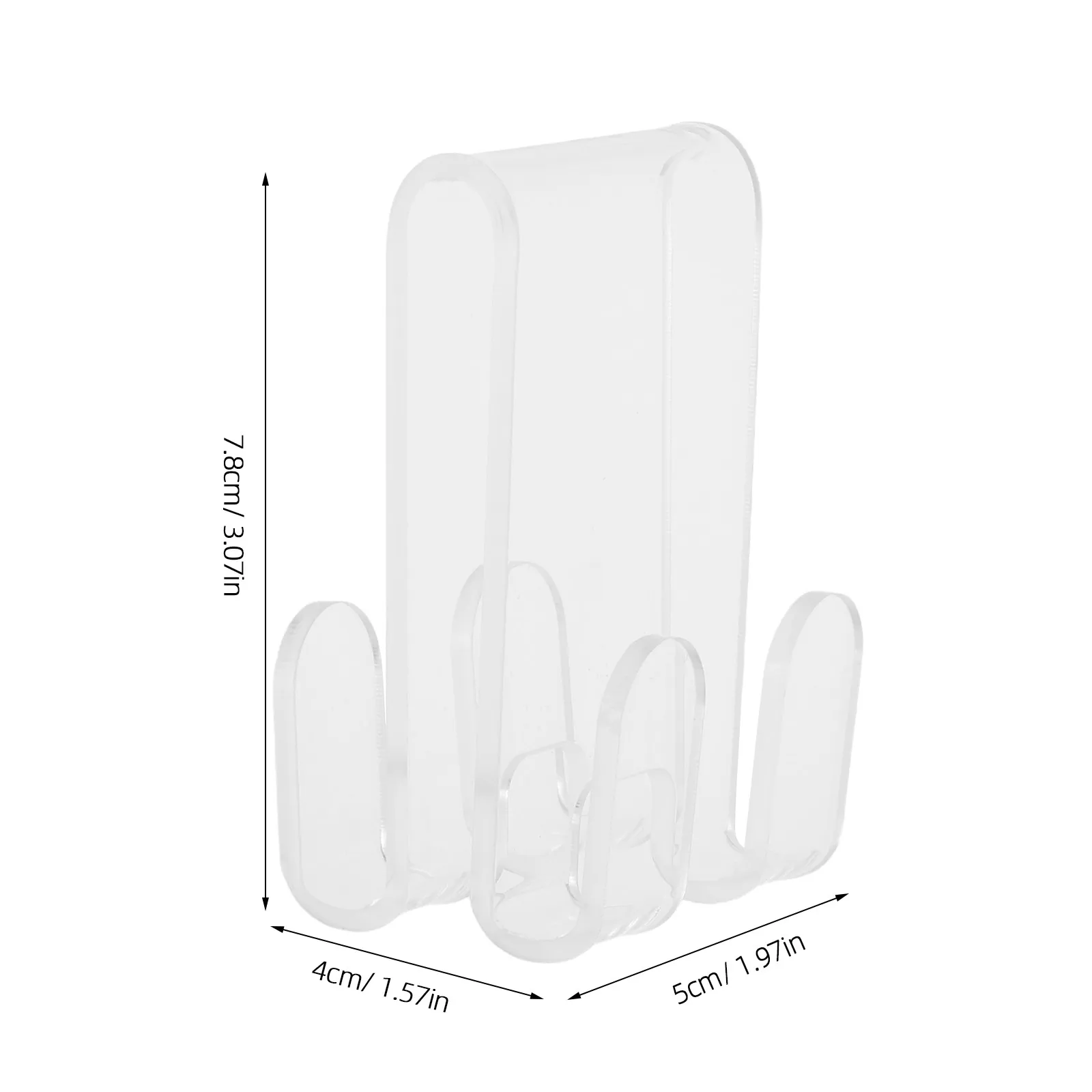 Over Shower Door Towel Hook Acrylic Material Frameless Glass Compatible Bathroom Hook Heavy Duty Load Bearing Sleek Design Easy