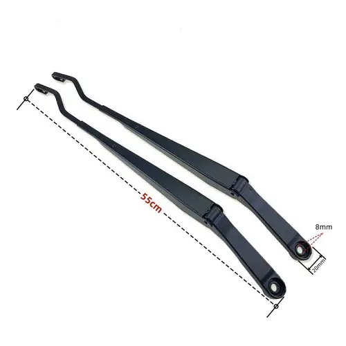 Imagen 2 del producto 2 piezas 5205112 BK80XA Brazo de limpiaparabrisas delantero de coche para Great Wall HAVAL H3 H5 X200 X240