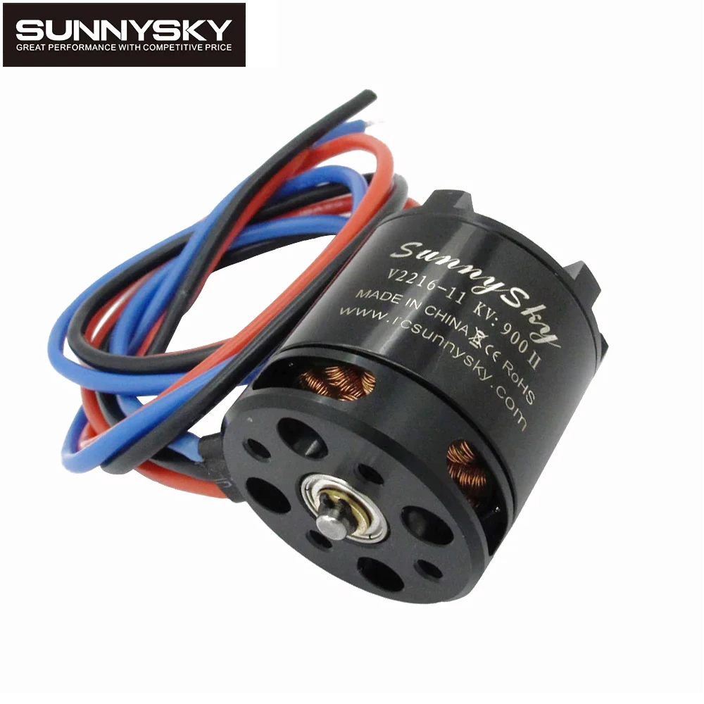 Sunnysky V2216 650KV/800KV/900KV 2-4S Outrunner Brushless Motor (Multi-rotor Version) For 4-axis Multirotor Copter Aircraft Toy