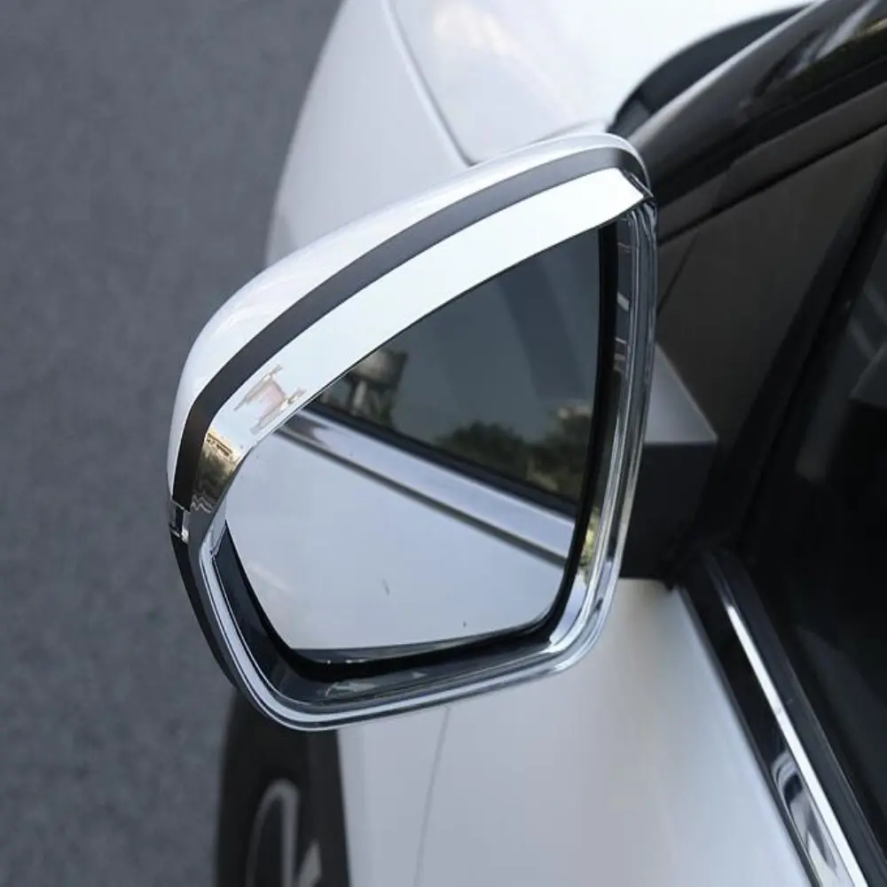 

For Citroen C5 Aircross 2017 2018 2019 ABS Chrome Rearview Mirror Rain Eyebrow Sunny Visor Frame Cover Car Styling Accessories