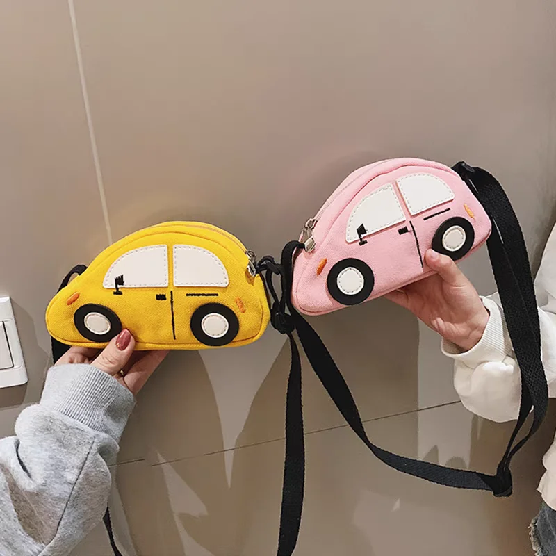 Cartoon Children Bags Cute Car Boy Girl Travel Mini Snack Messenger Bags Kids Crossbody Bags Fashion Shoulder Bags image 5