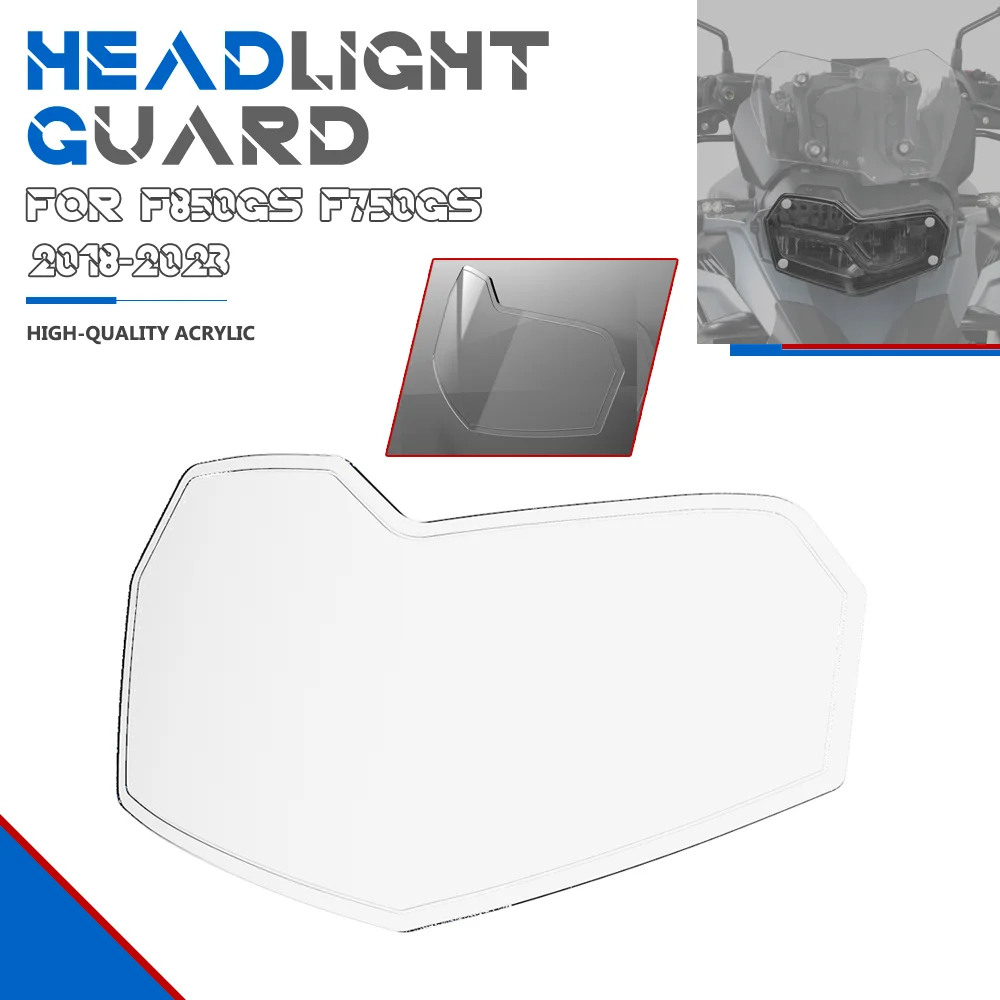 

Motorcycle hedlight guard For BMW F750GS F850GS Adventure 2018-2019-2020-2021-2022-2023 Headlight Grill Grille Cover Protection