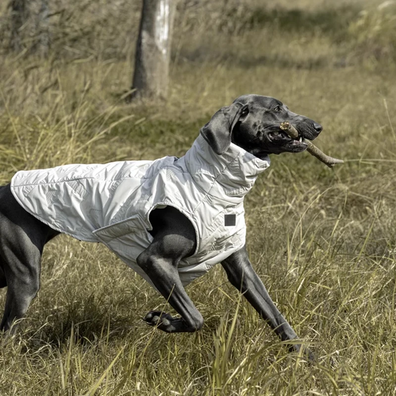 Fashion Large Dog Clothes Winter Waterproof Dog Vest Warm Pet Clothing Big Dog Jacket Labrador Golden Retriever Costume