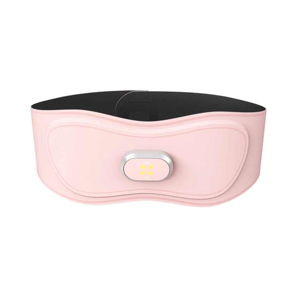 Home Fitness Trainer EMS Body Training Abs Workout with Red Light Abdominal Muscle Toner Belt for Waist Workout Stimulation