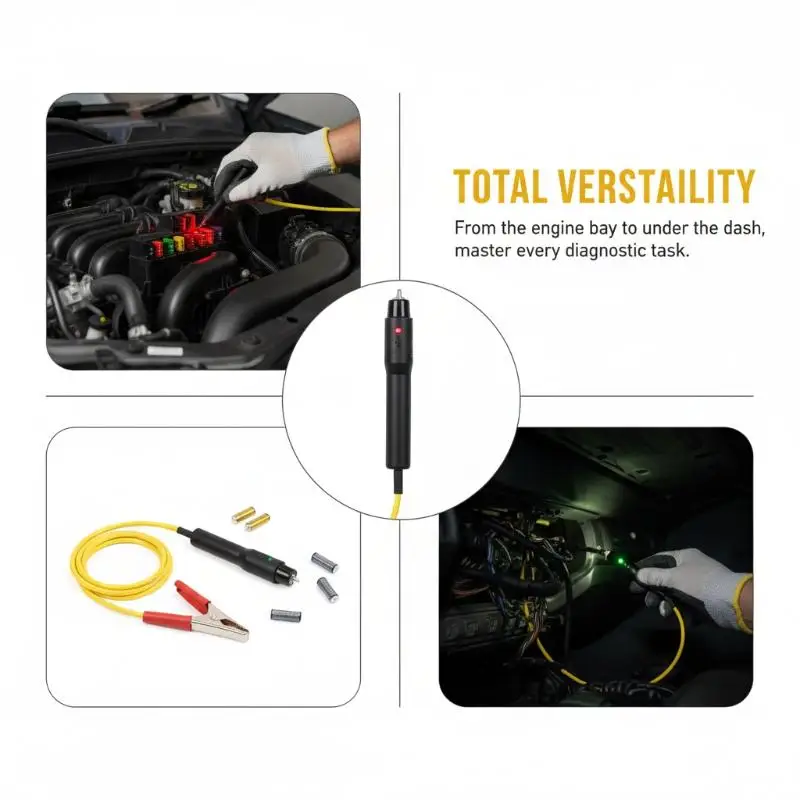 ✰✪1PC Automobile Voltage Electrical Equipment Index Tester Probe Head Test Needle Test Pen Test Pen Probe Needle