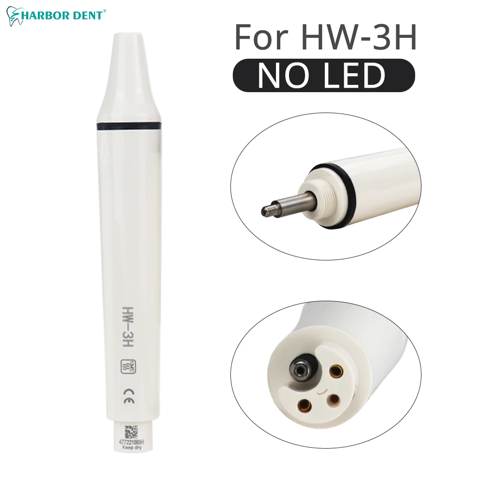 Dental Ultrasonic Piezo Scaler Handpiece HD-7H/HW-3H/HW-2H Not Led HD-7L/HW-5L With Led Fit For SATELEC DTE WOODPECKER EMS VRN