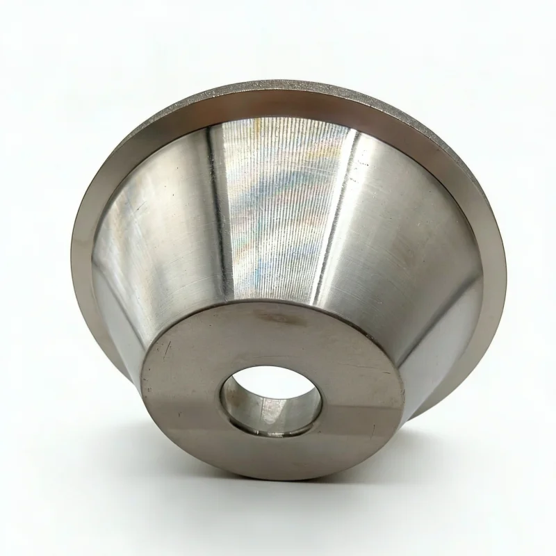 Electroplated Diamond Grinding Wheel 6A2 Straight Cup Wheel for Carbide Tungsten Steel Hard Alloy Sharpening CNC Tool Milling Cu