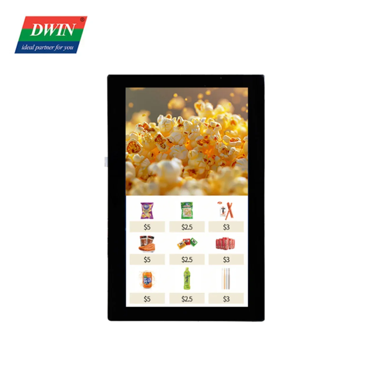 15.6 Inch 1920*1080 IPS TFT LCD Display HMI Vending Machine Capacitive Touch Screen WIFI 4G Audio Video Playback