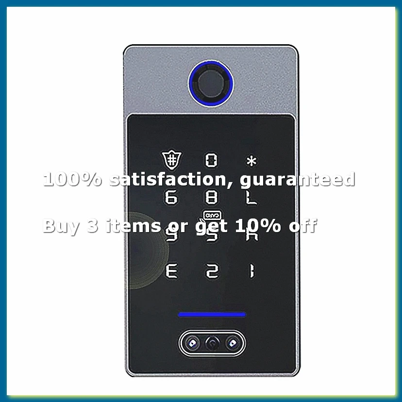 ●TTLock Face Recognition Access Control Keypad Standalone Waterproof Fingerprint Access Controller for Door Lock-B-ABFB