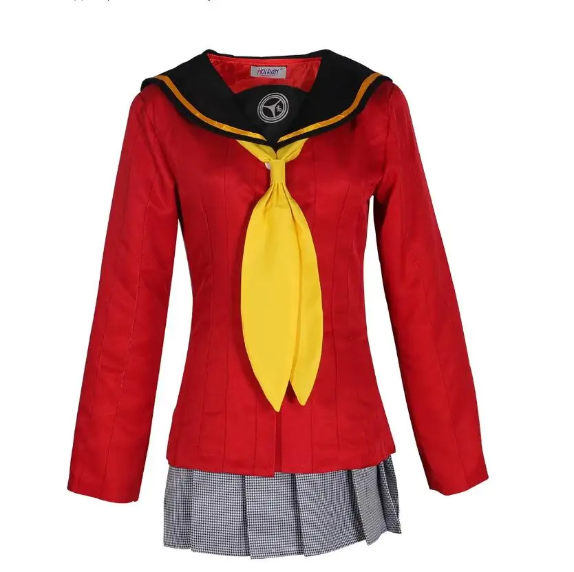 

Anime Womens Suit Cosplay Amagi Yukiko Costume Party Kujikawa Rise School Uniform Full Set Sailor Maid Dress JK Christmas Suit