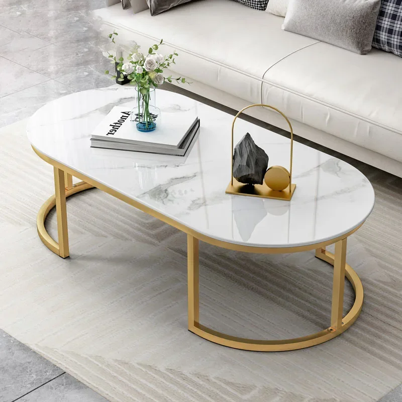 Luxury Square Coffee Table Glamour Living Room Modern Minimalist Coffee Tables Modern White Tavolino Da Salotto Home Furniture