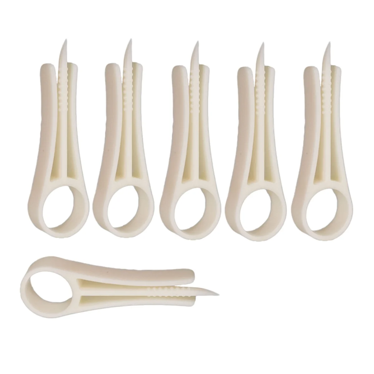 6 strumenti per separatori di cavi, piastra per cavi, facile da usare, strumento per sblocco cavi di rete in plastica per CAT5 CAT6