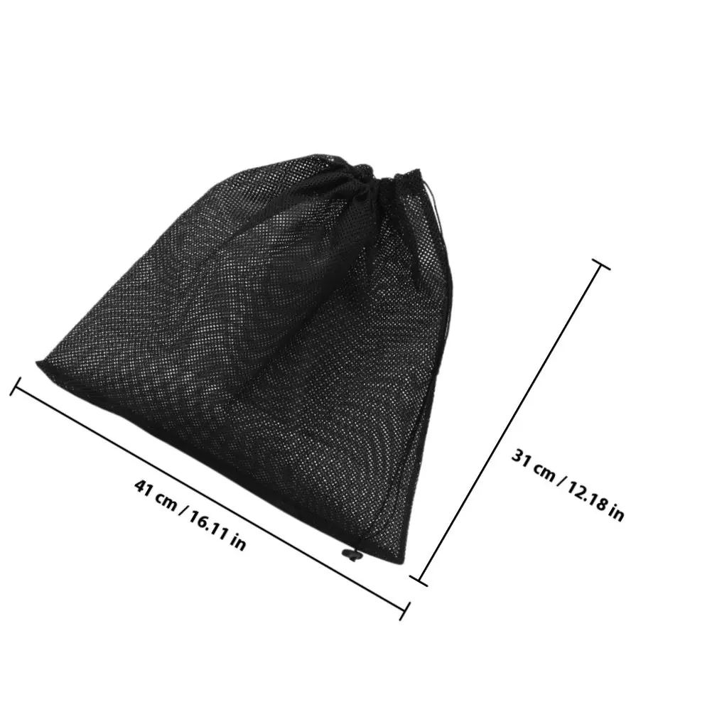 4Pcs Heavy Duty Polyester Mesh Pump Filter Bag Drawstring Pond Aquarium Water Pump Filter Bag for Effective Debris Clog - view 5