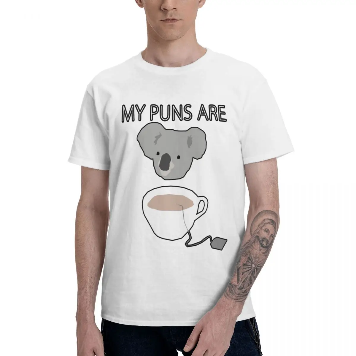 

Модные футболки с изображением коалы, футболки из чистого хлопка с круглым вырезом, мужская футболка с короткими рукавами, футболки унисекс, летняя толстовка