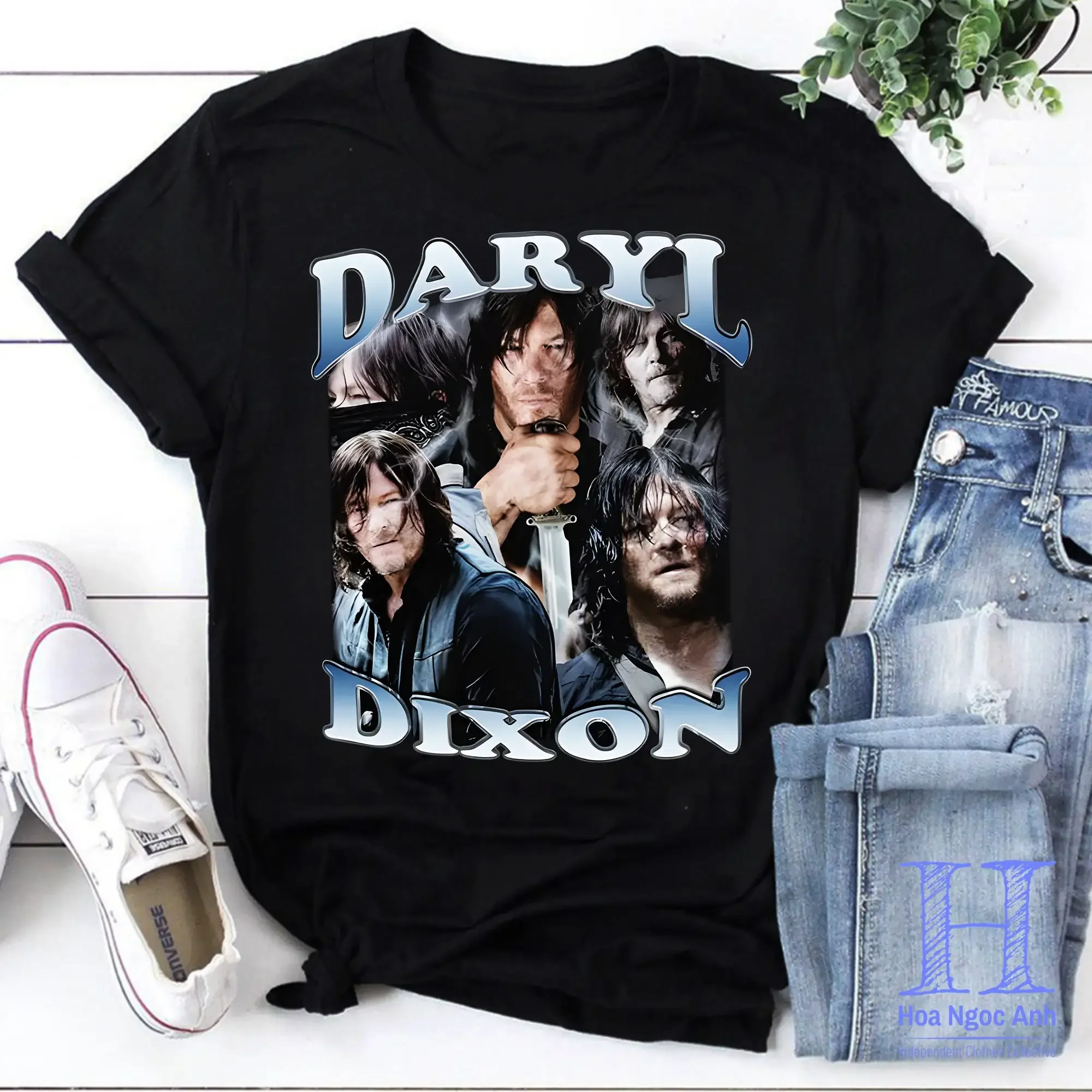 Daryl Dixon Vintage T Shirt Dixo Love For Norman Reedua