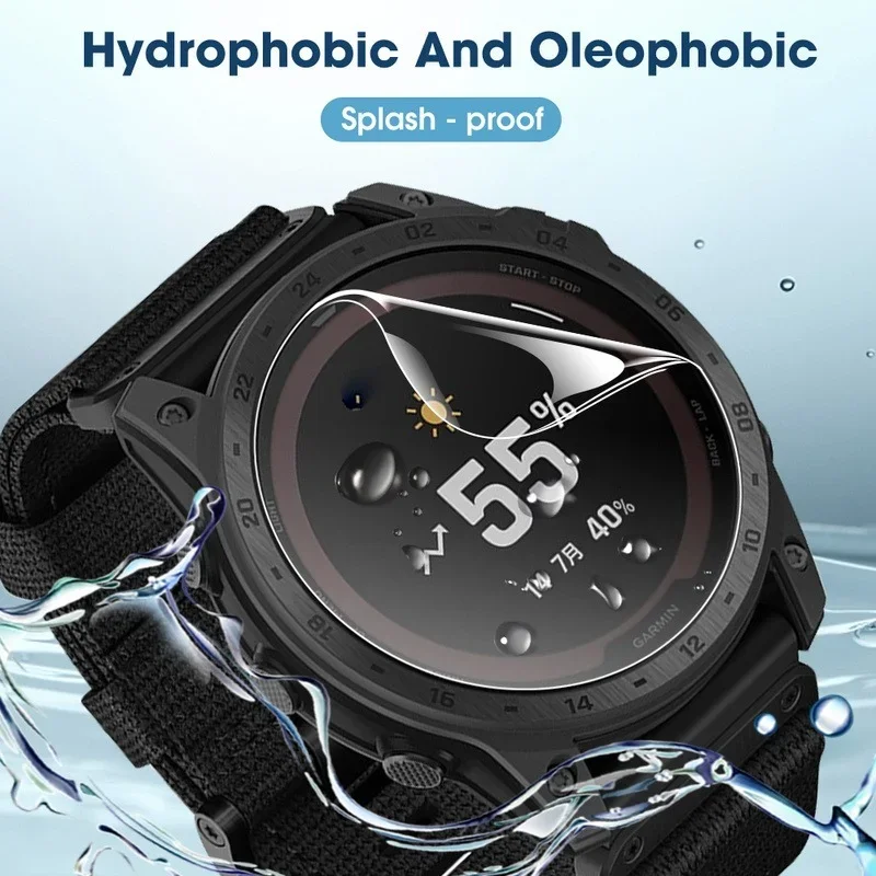 5 Pack For Garmin Forerunner 955 255S 255 Full Coverage Soft TPU Screen Protector Vomove Sport Full Screen GPS Smartwatch Film