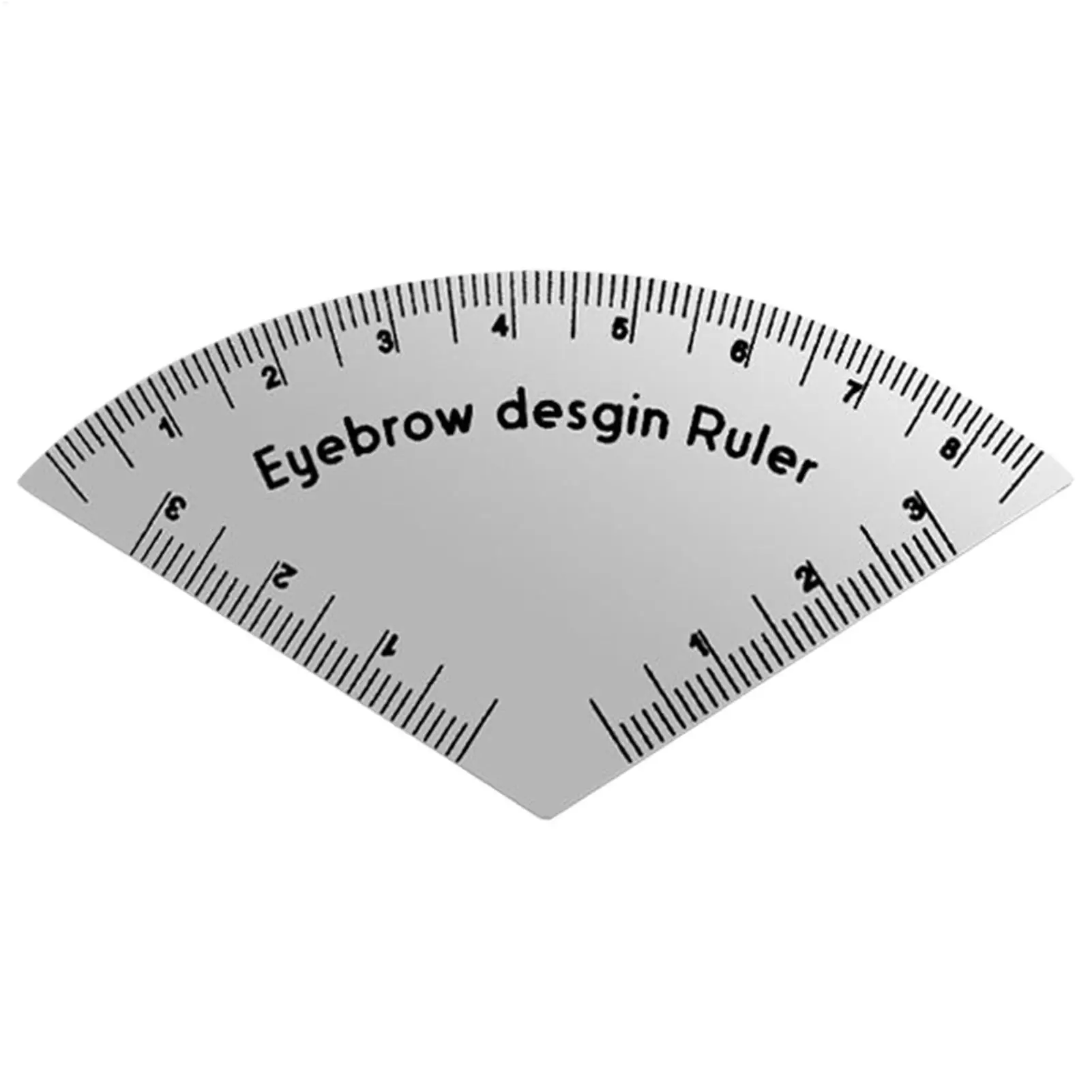 Wenkbrauwliniaal Snelle tekening Wenkbrauwontwerper Liniaal Microblading Mapping Tool Vormgeven Permanente make-up Tekening Gids Liniaalbenodigdheden