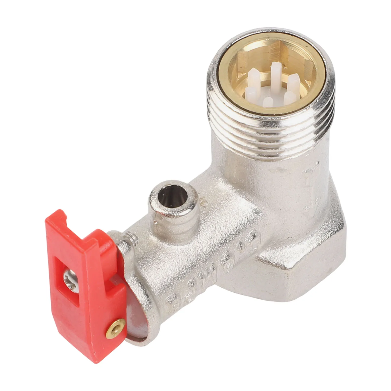 Safety Pressure Relief Check Valve DN15 Brass Adjustable For Protection In Boiler Systems Replacement Tool Accessories