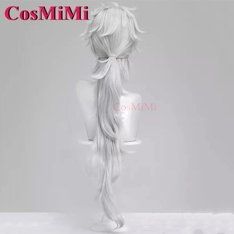 CosMiMi Hot Game Wuthering Waves Ling Yang Wigs Cosplay Fashion Silver-White Long Hair Carnival Party Role Play Accessories New