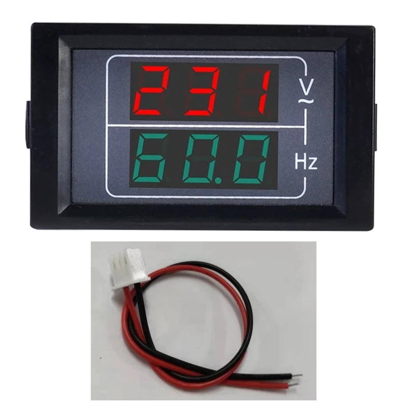 2025 New Frequency Counter LED Display Gauge Mini Hz Tester High Stability Frequency Meter