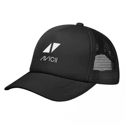 DJ Avicii Baseball Caps Solid Mesh Retro Snapback Hip Hop Hat Sun Visor Caps