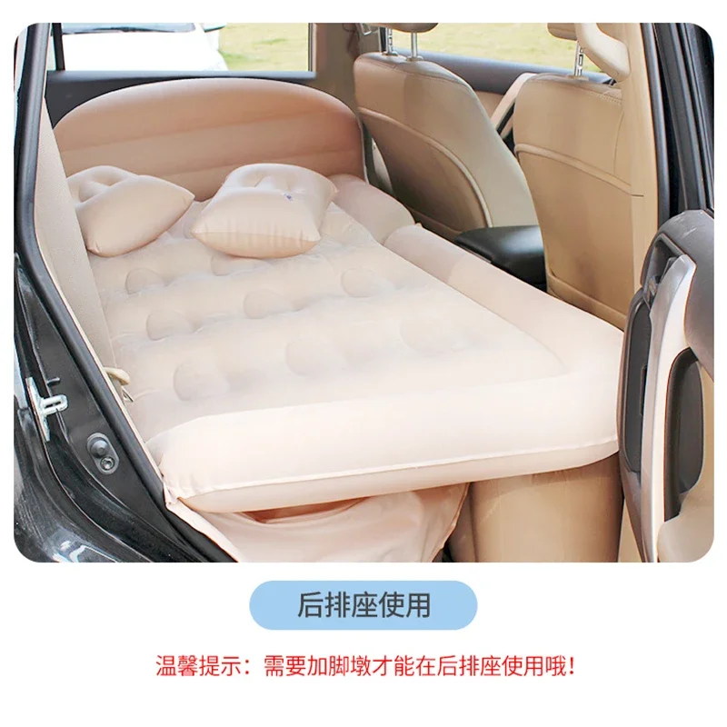 Car Travel Bed Oxford Cloth SUV Air Mattress Rear Trunk Beds Foldable Sleeping Outdoor Air Cushion Camping Inflatable Couch Blue