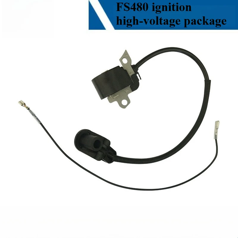 For Stihl FS450 FS480 Grass Trimmer Ignition Coil High Voltage Pack Replacement Part