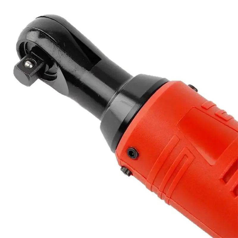 A96I-Car Repair Tool 18V Cordless Electric Screwdriver Wrench 3/8 Inch Right Angle Ratchet Impact Drill Removal Nut