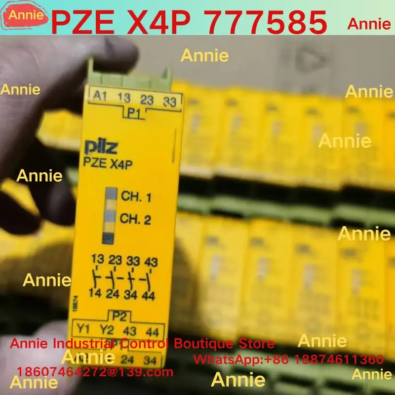 

Second-hand test OK Safety relay PZE X4P 777585