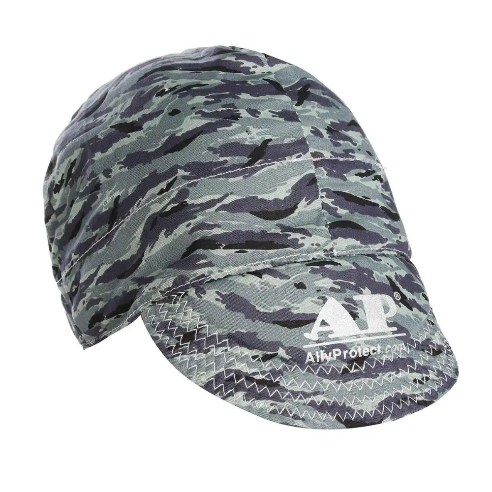 Breathable Anti-scalding Welding Hat Sweat Absorption Flame Resistant Welding Protective Hats Welder Work Cap Welder Protection