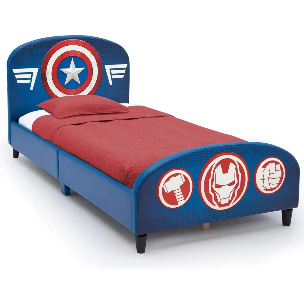 

Children Upholstered Twin Bed, Avengers