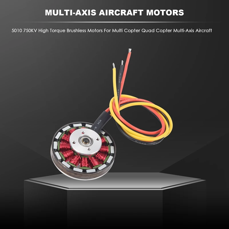 A41Z-5010 750KV High Torque Brushless Motors For Multi Copter Aircraft