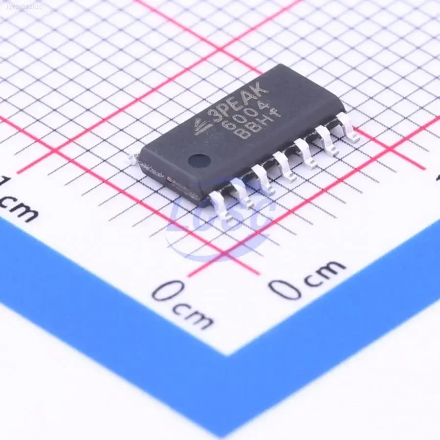 1PCS TP6004-SR Four channels 0.7V/us 1MHz Rail-to-rail input, rail-to-rail output 3mV SOIC-14 Operational Amplifier ROHS