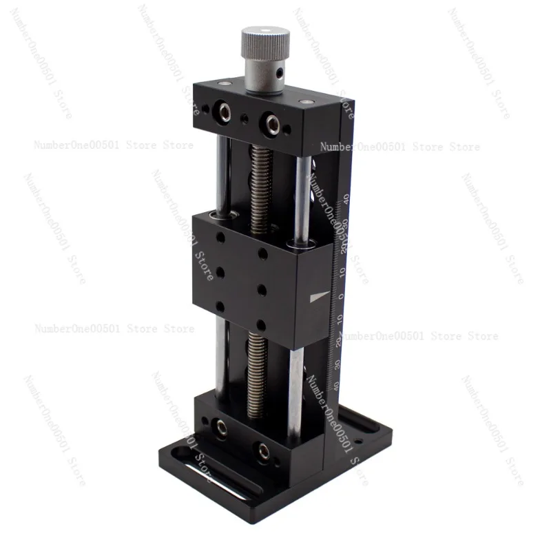 

80x60MM Z-Axis Manual Column Lifting Platform Laboratory Optical Displacement Platform Stroke 30MM/60MM/100MM