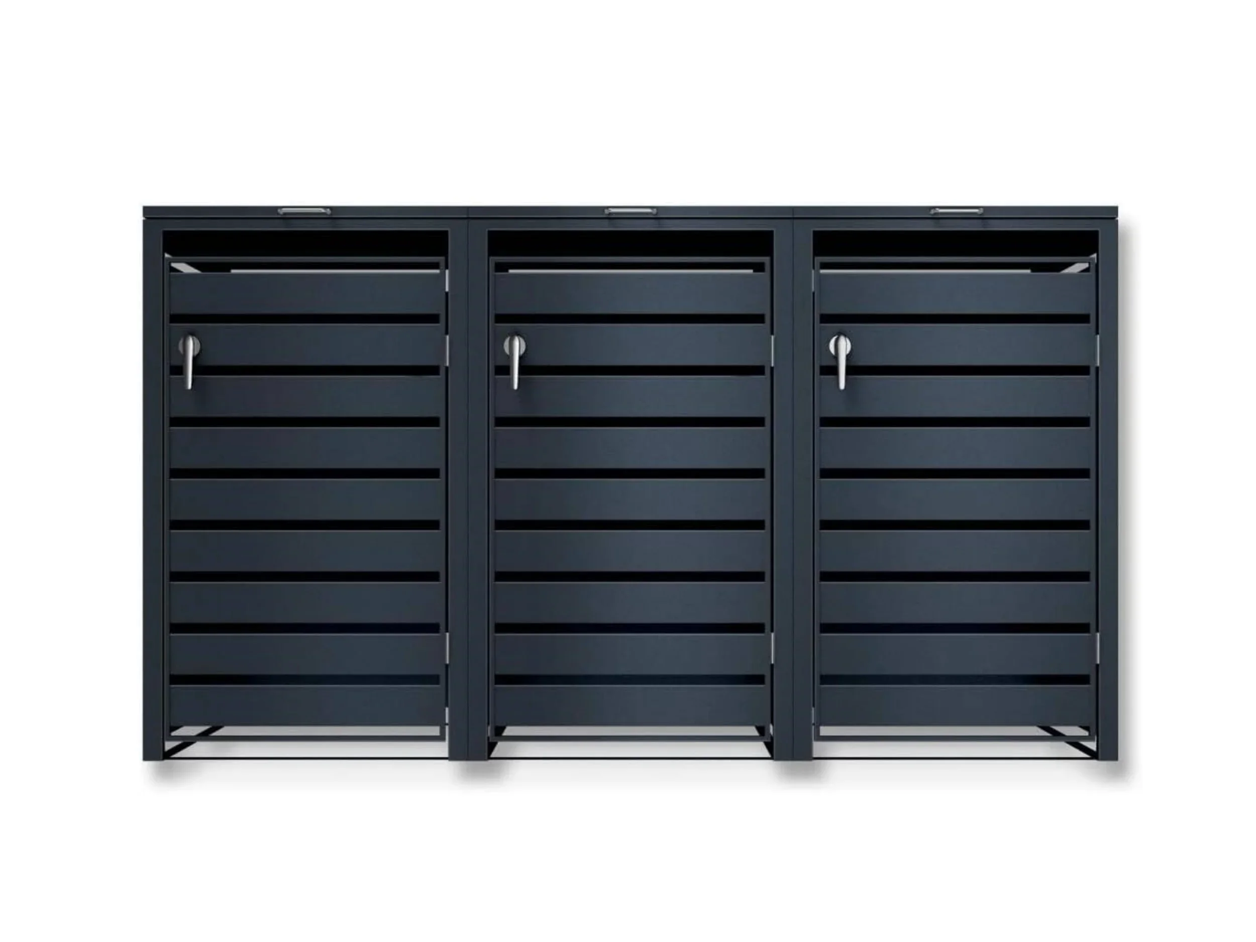 2026 Industrial Waste Bins for Outdoor Garbage Can Large Capacity Trash Bin Cabinets Durable Recycling Commercial Dustbin for Pa