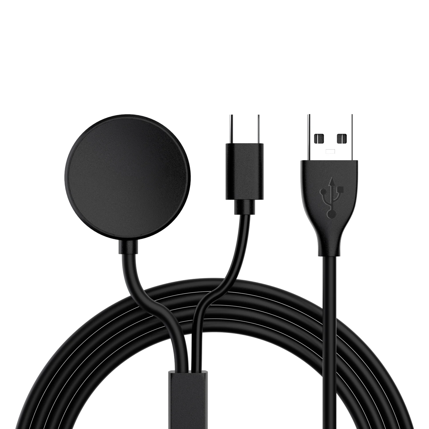 2-in-1-Ersatzladegerät für Samsung Galaxy Watch 7/6/5/5 Pro USB Samsung Smartwatch Ladestation