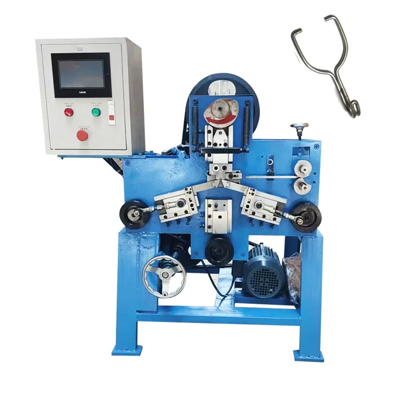 High Efficiency Industrial Clip Making Machine/S Hook Buckle Molding Maker Bucket Handle Hanger Bending Forming Equipment