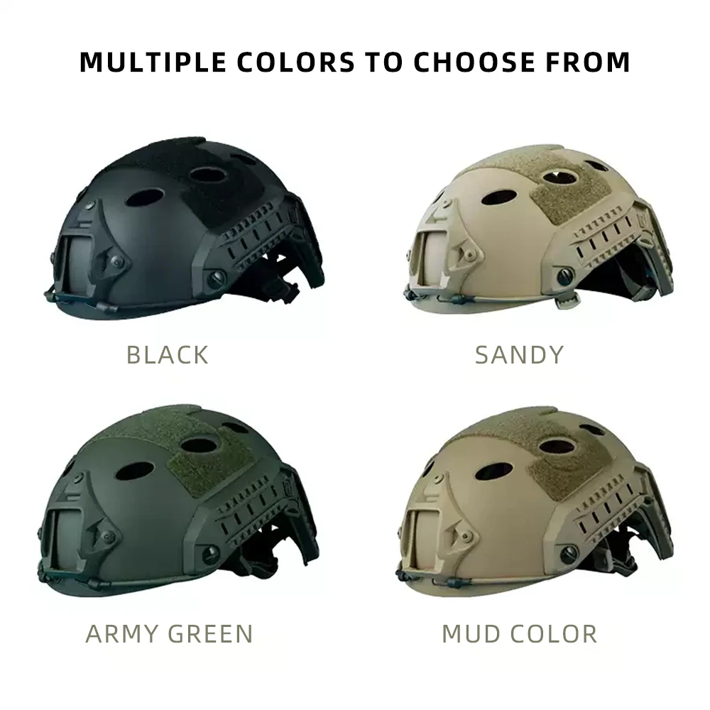 Newly upgraded engineering material FAST PJ Navy tactical helmet; special forces exercise protection helmet. FAST PJ