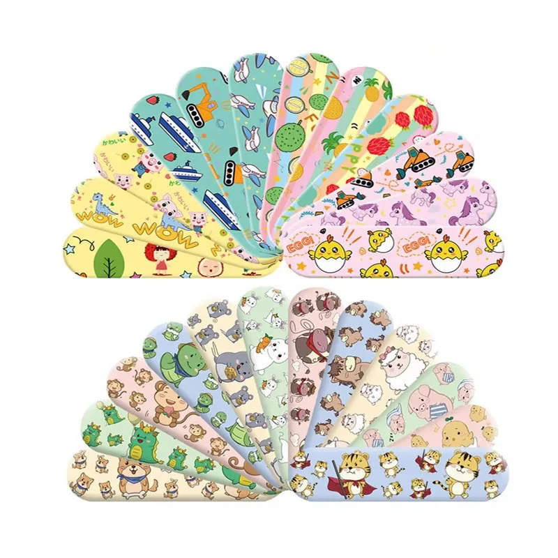 

10-100pcs Cartoon Pattern Waterproof Hemostasis Band Aid Stickers for Adhesive Bandage Wound Plaster First Aid Emergency Kit