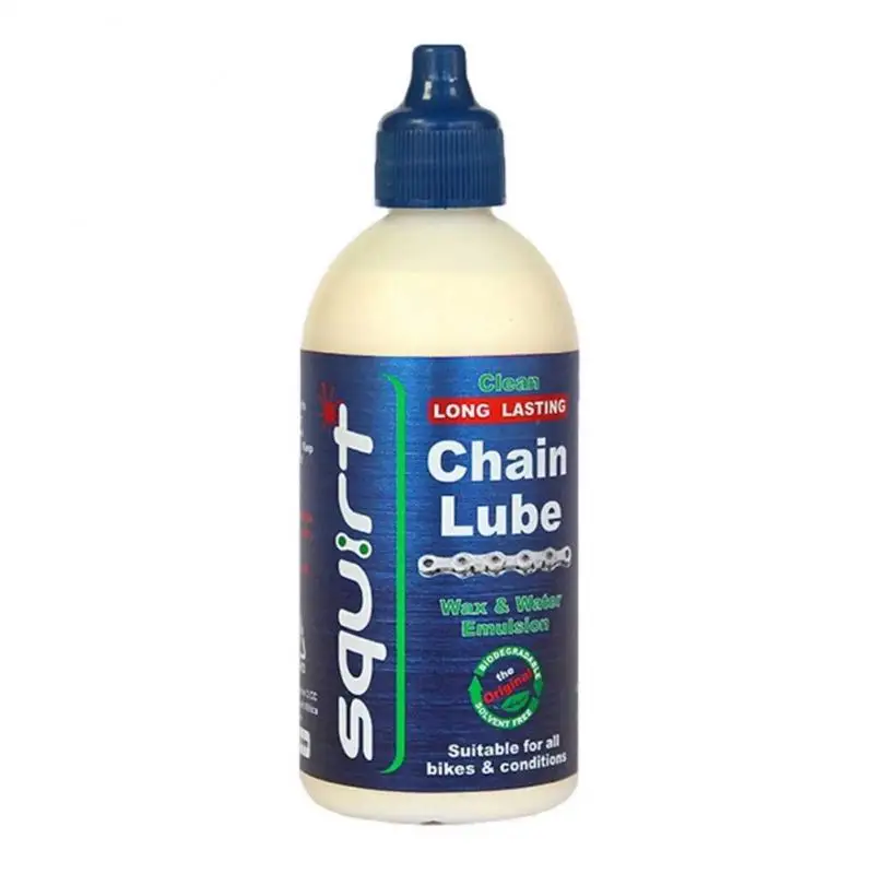 120ML Road MTB Bike Waxy Dry Chain Oil Repair Bicycle Waxy Maintenance Oil Squirt Lube Chain Fork Flywheel Bike Bearing Grease