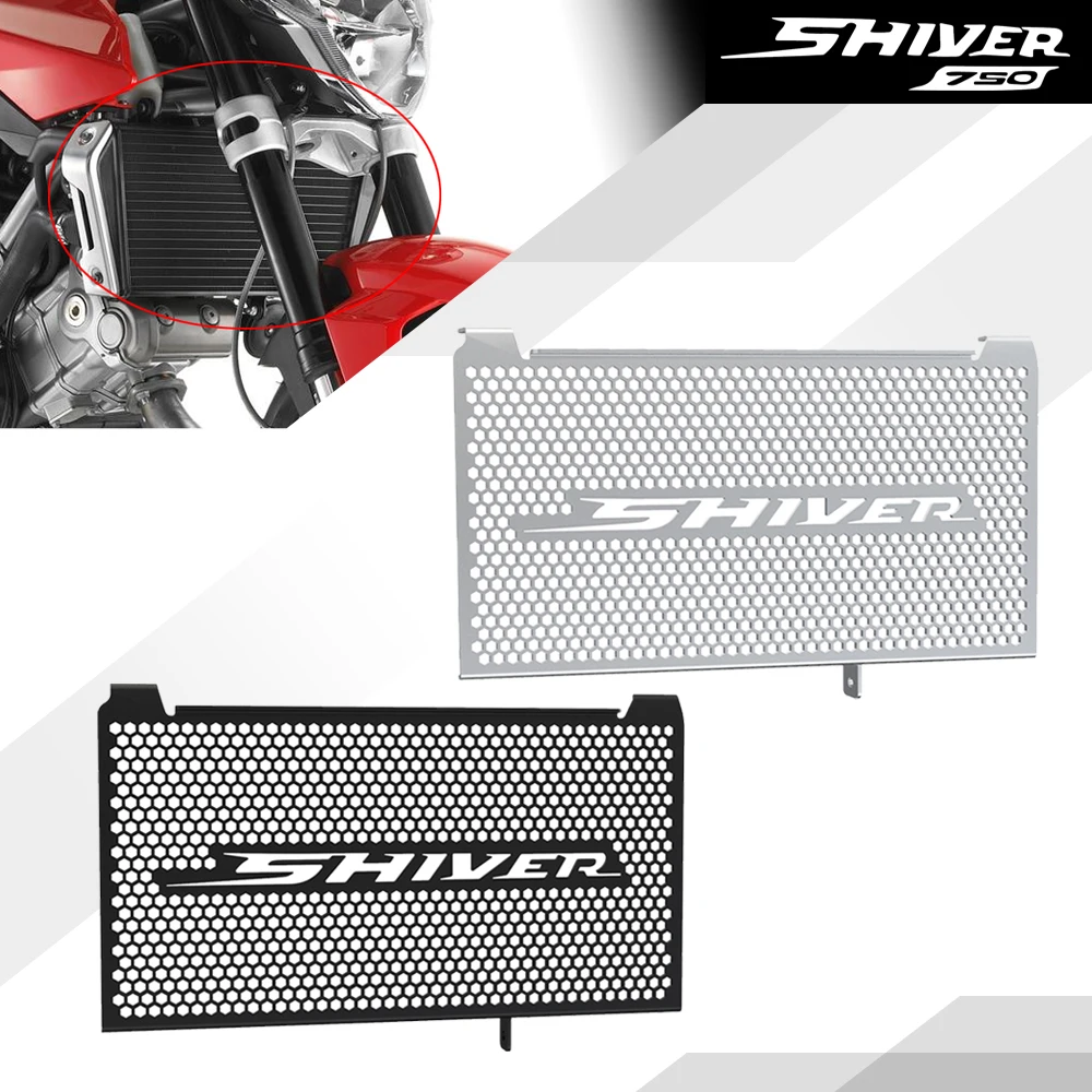 SL750 Motorcycle Accessories Radiator Grille Guard Grill Cover Protector For Aprilia Shiver SL 750 2007-2017 2008 2009 2010 2011